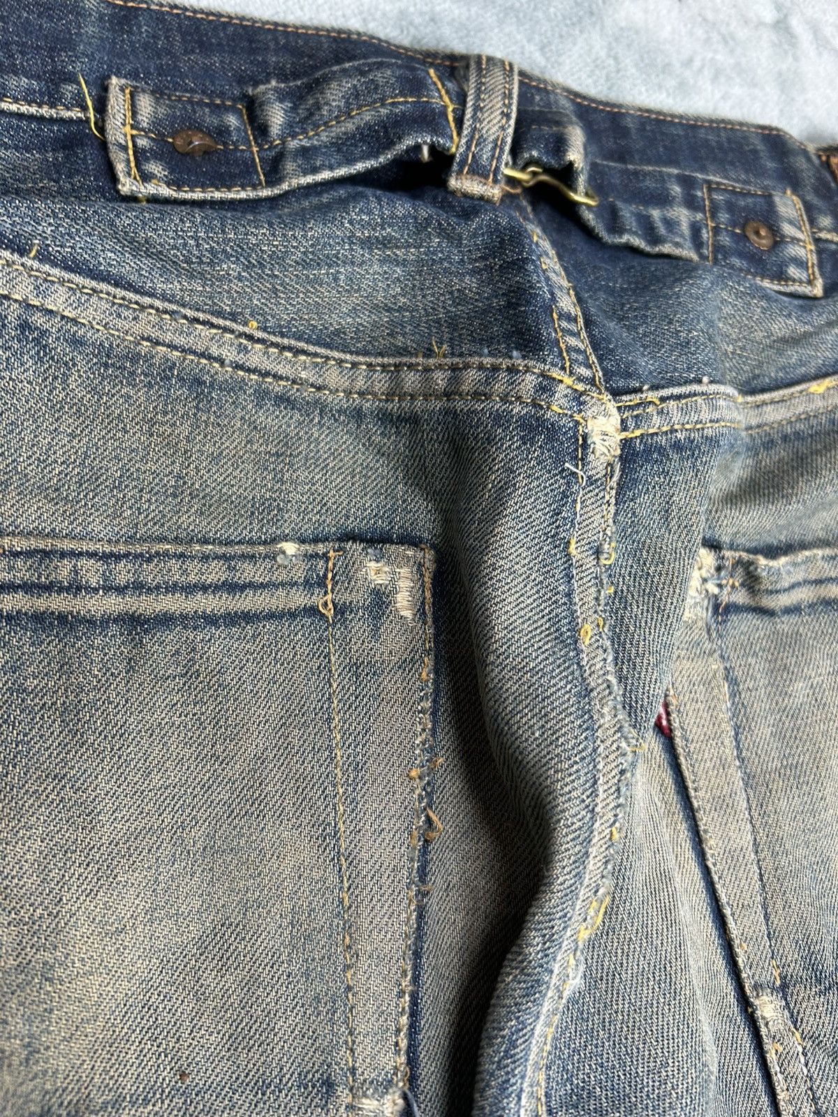 Japanese Brand Vintage Evis Distressed Denim Jeans Size US 32 / EU 48 - 16 Thumbnail