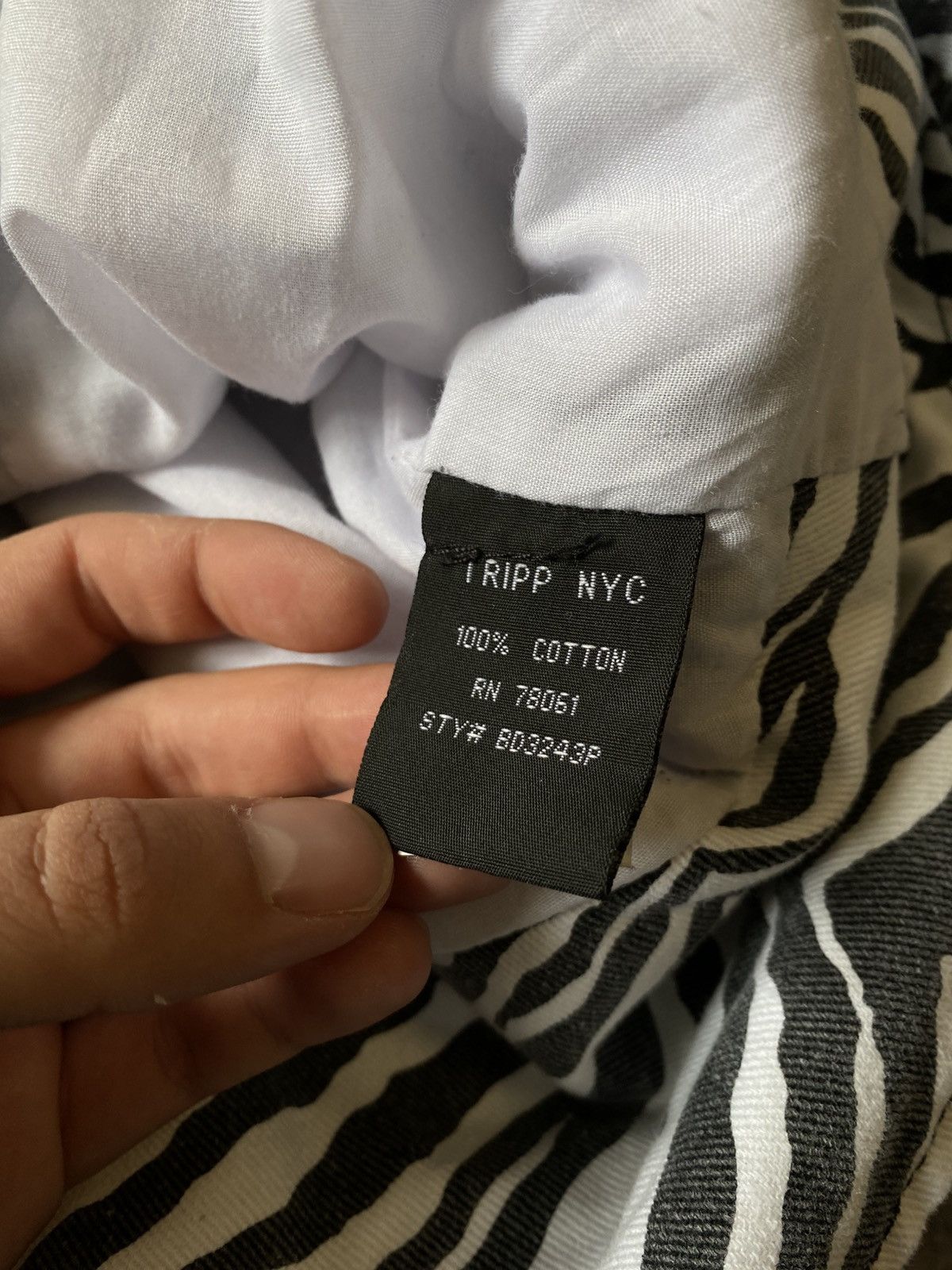 Tripp NYC TRIPP NYC avant garde denim jacket USA Size L / US 10 / IT 46 - 8 Thumbnail