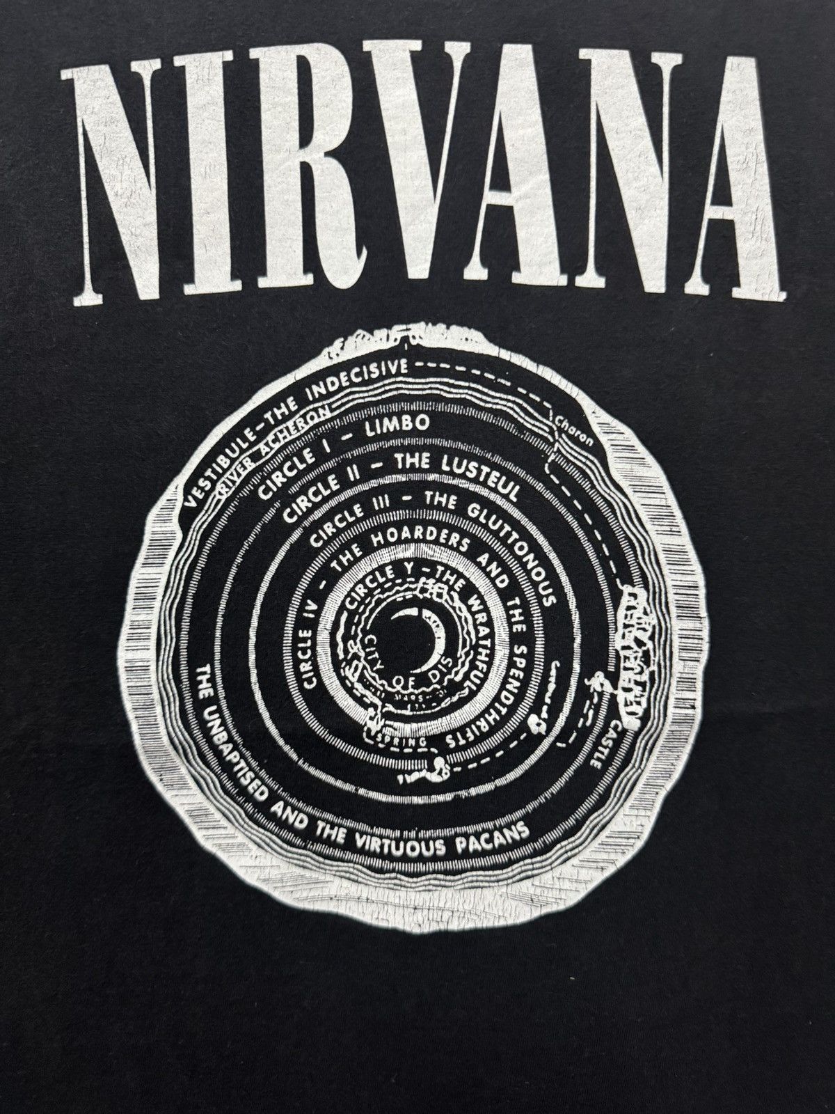 Band Tees Vintage Bootleg Nirvana 90’s Album Grunge T shirt Size US M / EU 48-50 / 2 - 2 Thumbnail