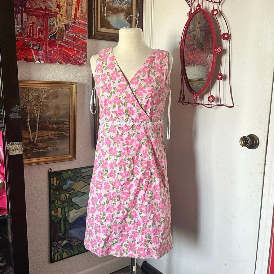 Other tahiti reef club pink floral midi dress Size S / US 4 / IT 40 - 1 Thumbnail