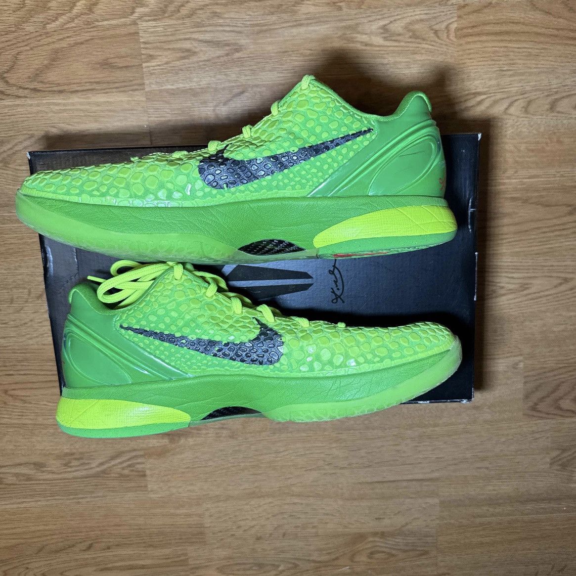 Nike Kobe 6 Grinch Size US 13 / EU 46 - 2 Thumbnail
