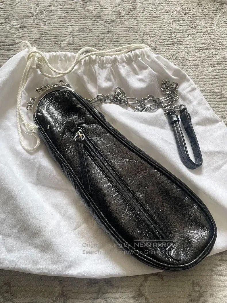 Maison Margiela black chain crossbody bag by maison margiela. Size ONE SIZE - 2 Thumbnail
