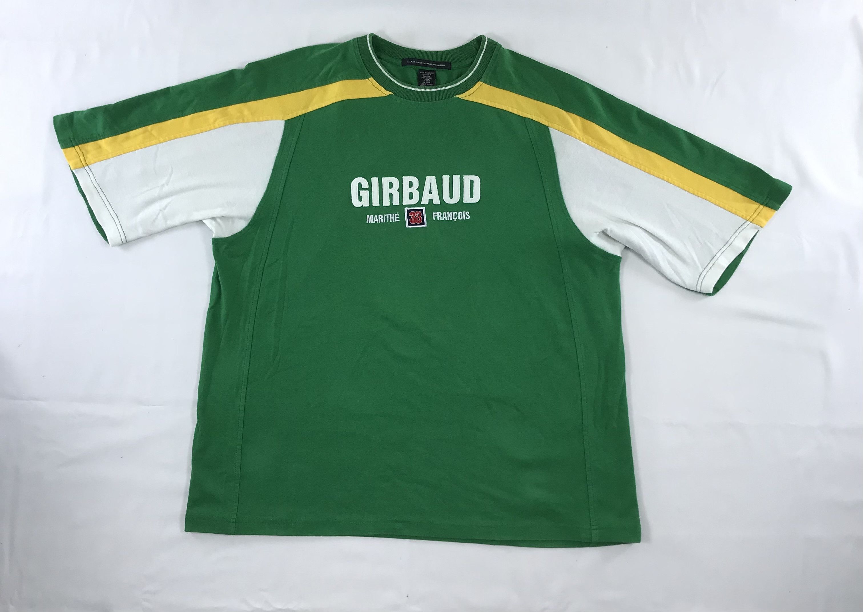 Marithe + Francois Girbaud Vintage Marithe Francois Girbaud Spell Out Embroidered Shirt Size US XL / EU 56 / 4 - 1 Thumbnail