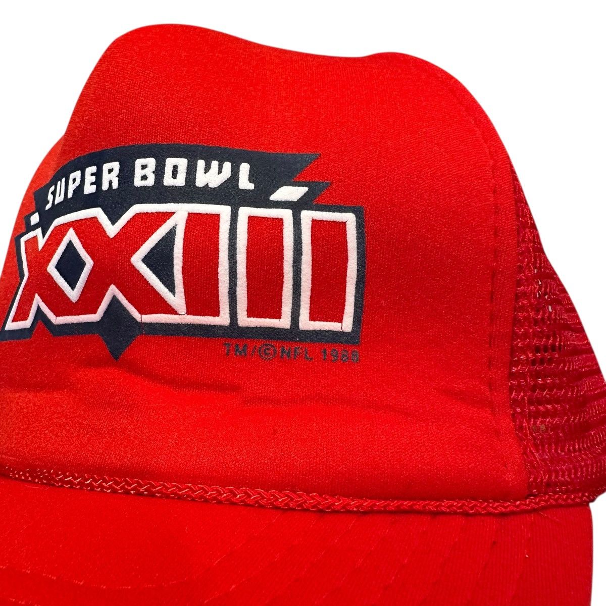 NFL Vintage 1988 Superbowl XXIII NFL trucker sports cap Size ONE SIZE - 3 Thumbnail