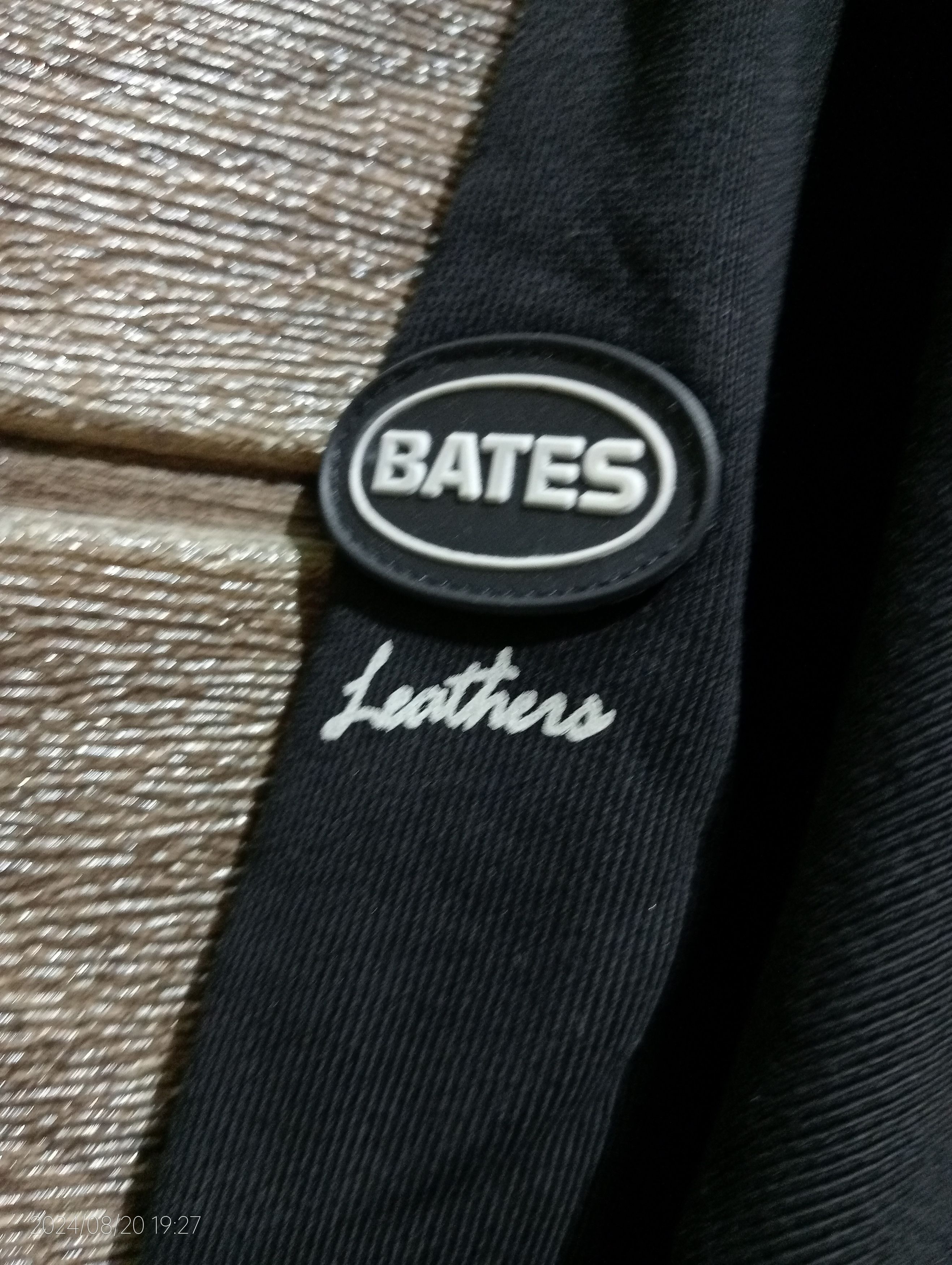 Bates Hats Custom Bates Leather Long Beach California Zipper Jacket Size US L / EU 52-54 / 3 - 3 Thumbnail