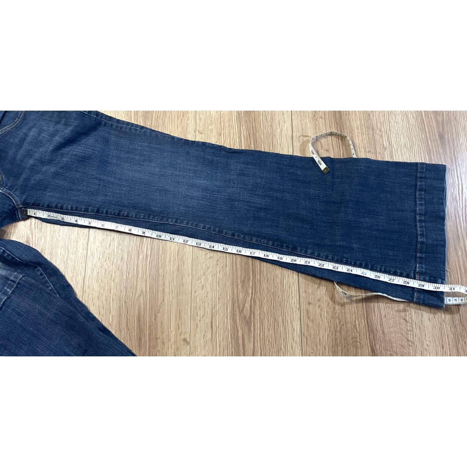 Vintage Chip & Pepper Jeans Ocean Beach Ultra Flare size 7 Juniors Women Flare Jeans Beach Size 28" / US 6 / IT 42 - 7 Thumbnail