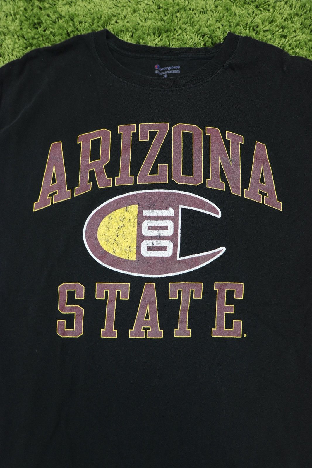 Champion Vintage Champion Arizona State Sun Devils Black T Shirt Size US L / EU 52-54 / 3 - 2 Thumbnail