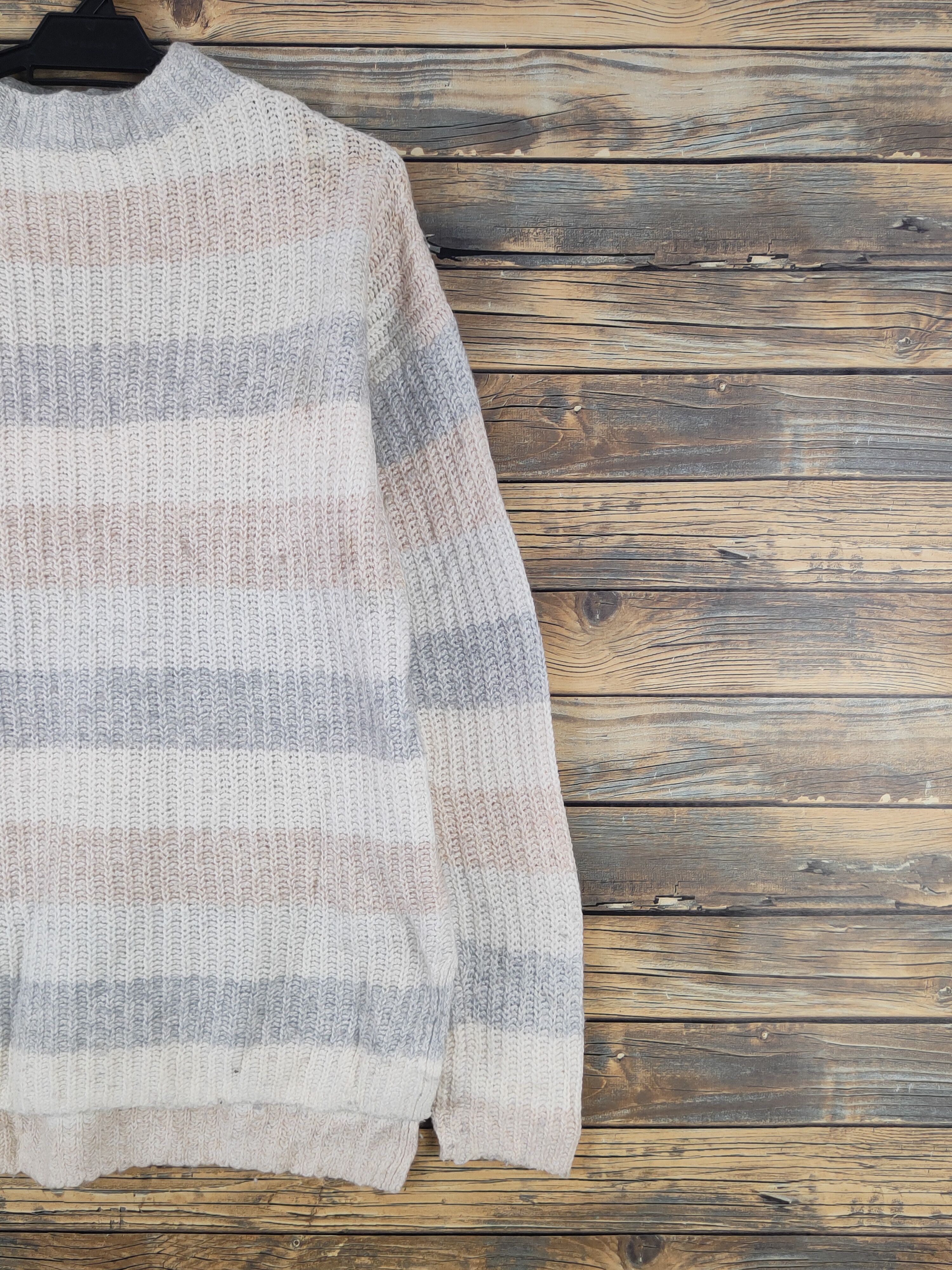 Gap Gap Beige Knitwear stripe Sweatshirts #W1814 Size US S / EU 44-46 / 1 - 5 Thumbnail
