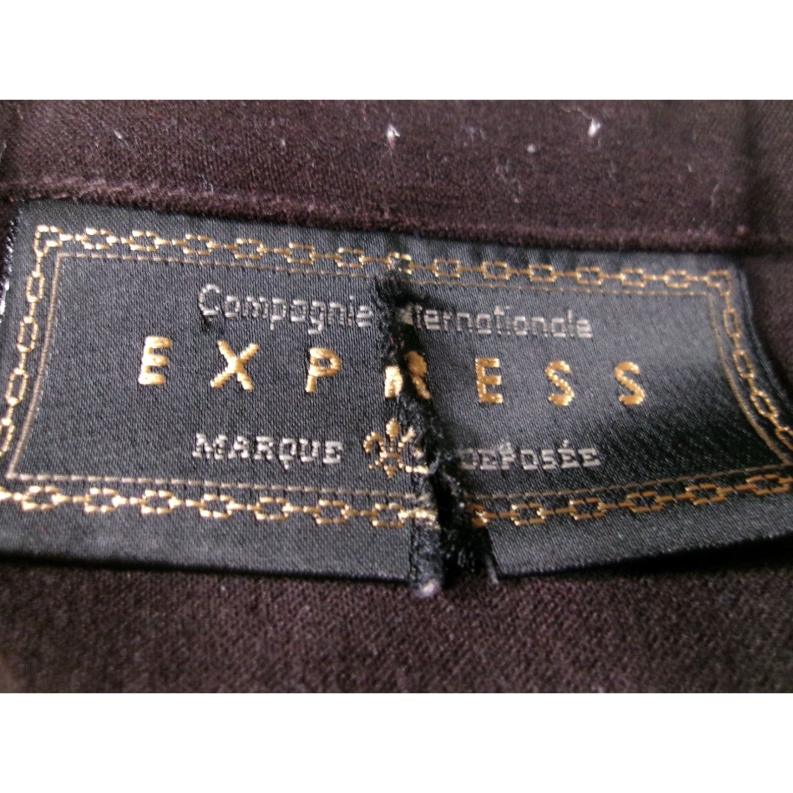 Express Express Jacket Women Medium Brown Velvet Button Causal Capsule Prep CLassic Size M / US 6-8 / IT 42-44 - 6 Thumbnail