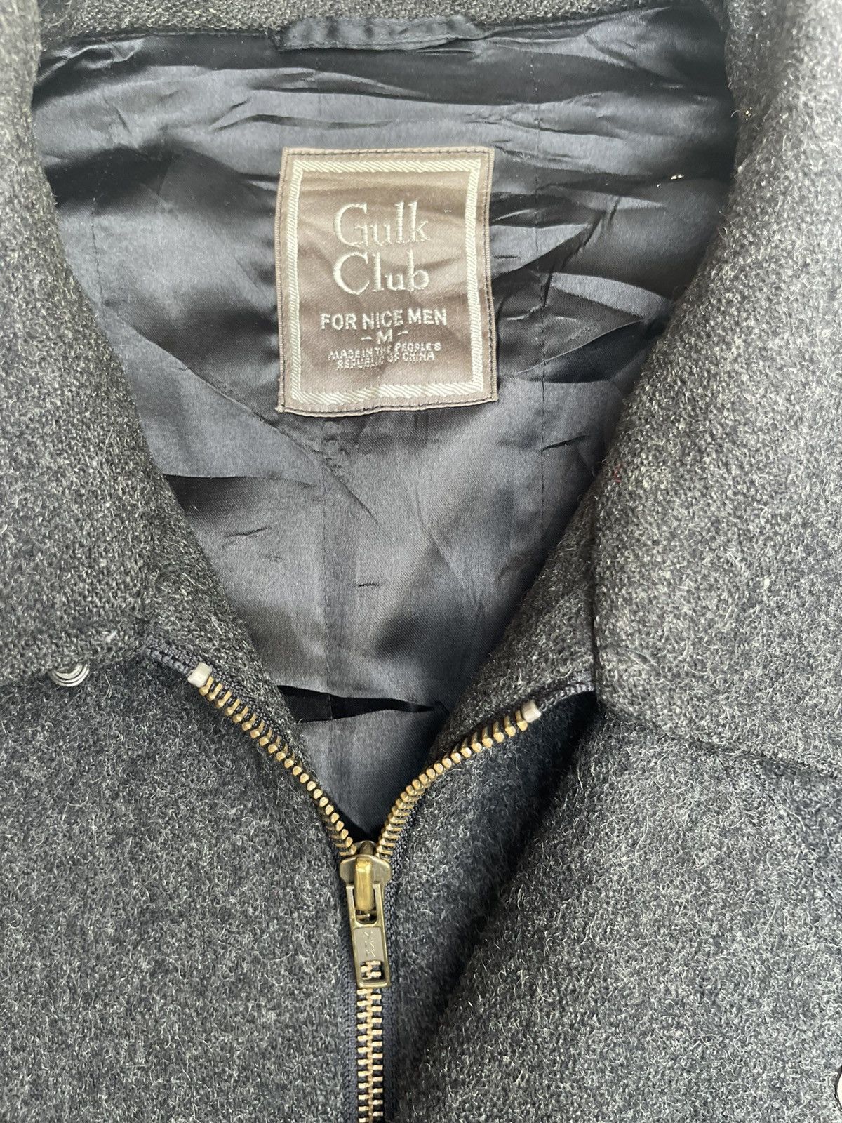 Issey Miyake Gulk Club Wool Zip Jacket Miyake-Inspired Form Snap Hem Size US M / EU 48-50 / 2 - 3 Thumbnail