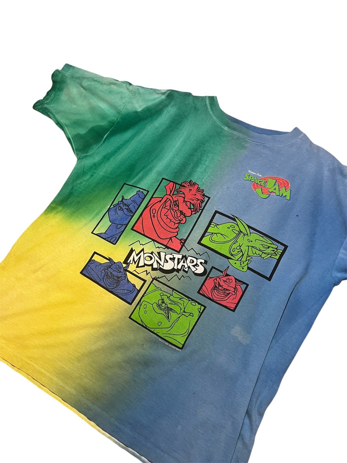 Other 1996 Space Jam “Monstars” Colorblock Tee Size US XXL / EU 58 / 5 - 2 Thumbnail