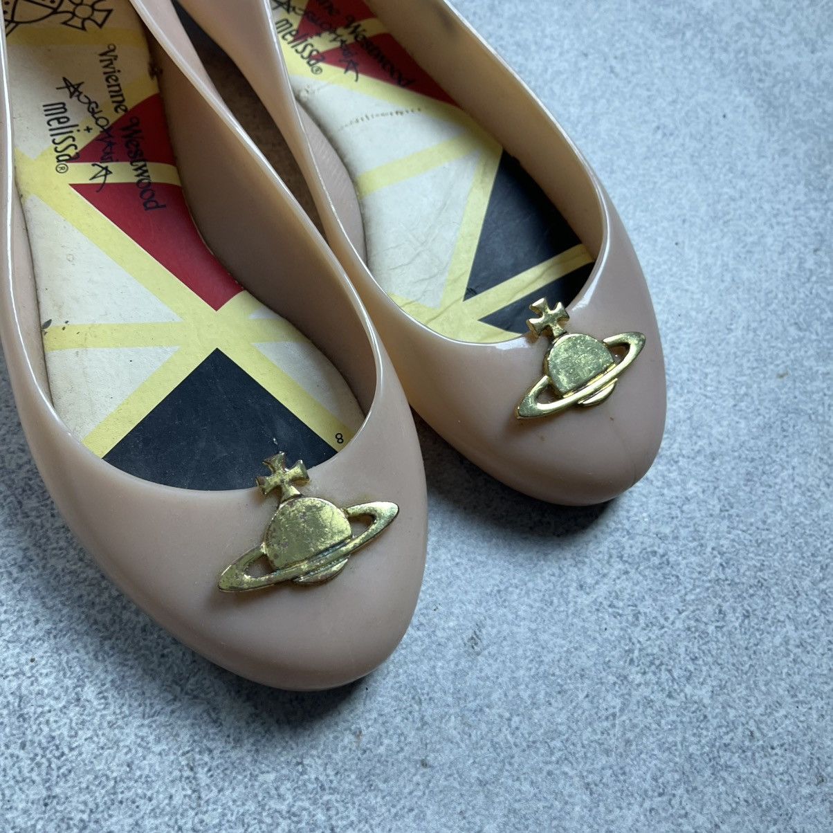 Vivienne Westwood Vivienne Westwood Melisa Anglomania Balet Orb Flats Size US 9 / IT 39 - 5 Thumbnail