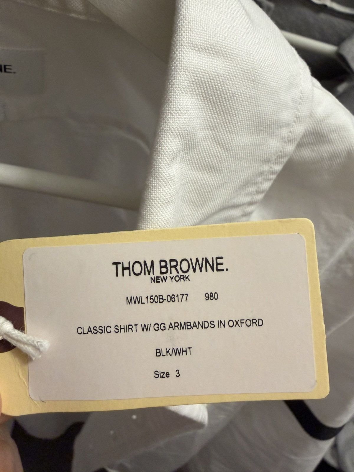 Thom Browne Brand New Thom Browne Armband Shirt Size US L / EU 52-54 / 3 - 6 Thumbnail