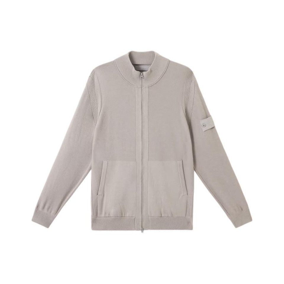 Stone Island Stone Island Cotton Cashmere Knit Zip Jacket M Size US M / EU 48-50 / 2 - 1 Thumbnail