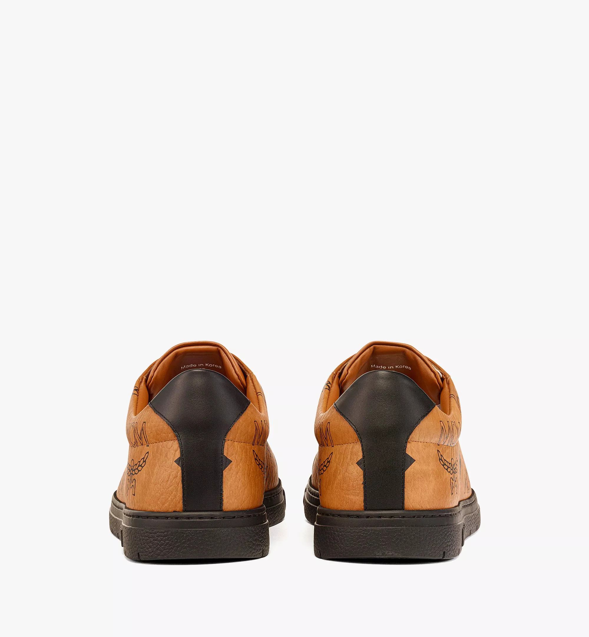 MCM o1mt1gz0125 Low-Top Sneakers in Brown/Black Size US 13 / EU 46 - 3 Thumbnail