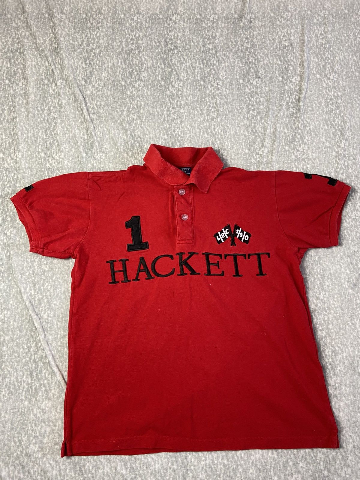 Hackett Vintage Hackett London Army Polo Team Shirt No. 1 Size US M / EU 48-50 / 2 - 1 Thumbnail