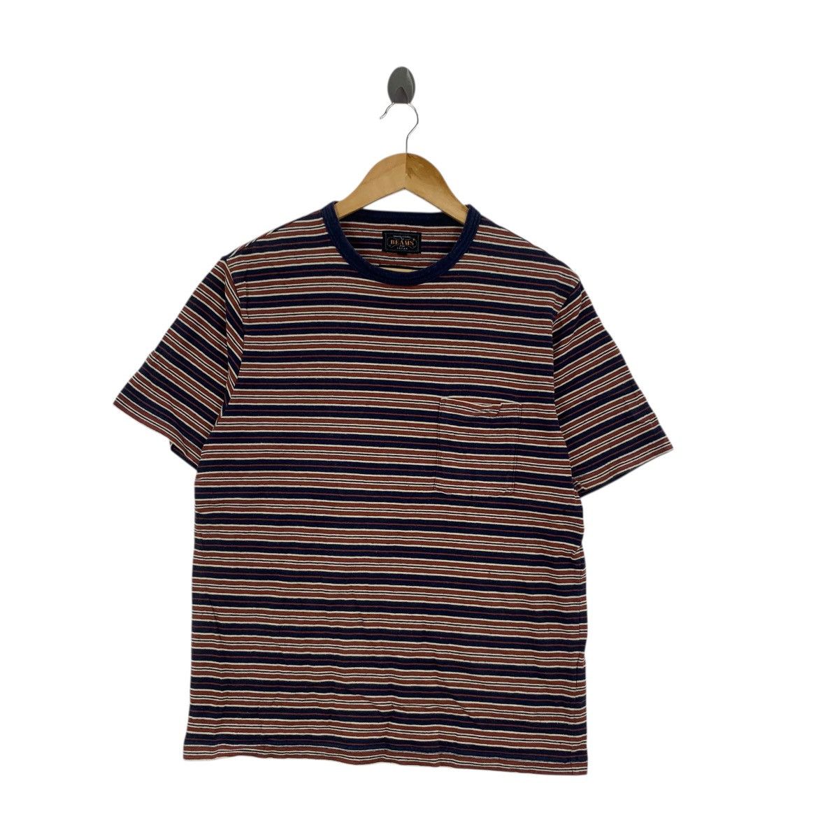 Beams Plus BEAMS PLUS JAPAN Shibuya Collection Striped Tee Shirt Top Size US M / EU 48-50 / 2 - 4 Thumbnail