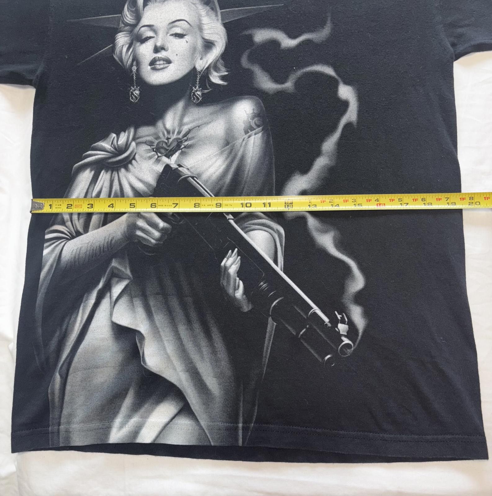 Designer Unique Marilyn Monroe Graphic Tee Size US M / EU 48-50 / 2 - 11 Thumbnail