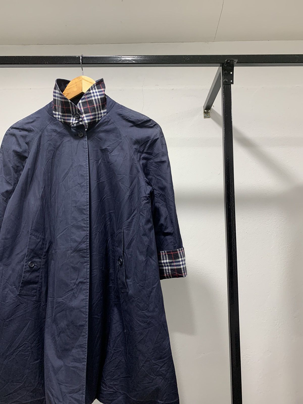 Burberry × Designer × Vintage Vintage Burberry Novacheck Coat Size M / US 6-8 / IT 42-44 - 3 Thumbnail