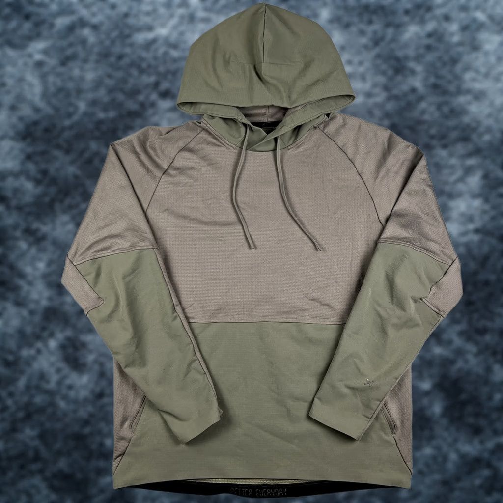 Lululemon Lululemon Hoodie Mens Medium Beige Pullover Stretch M3BNZS Fundamental Fuel Size US M / EU 48-50 / 2 - 1 Thumbnail