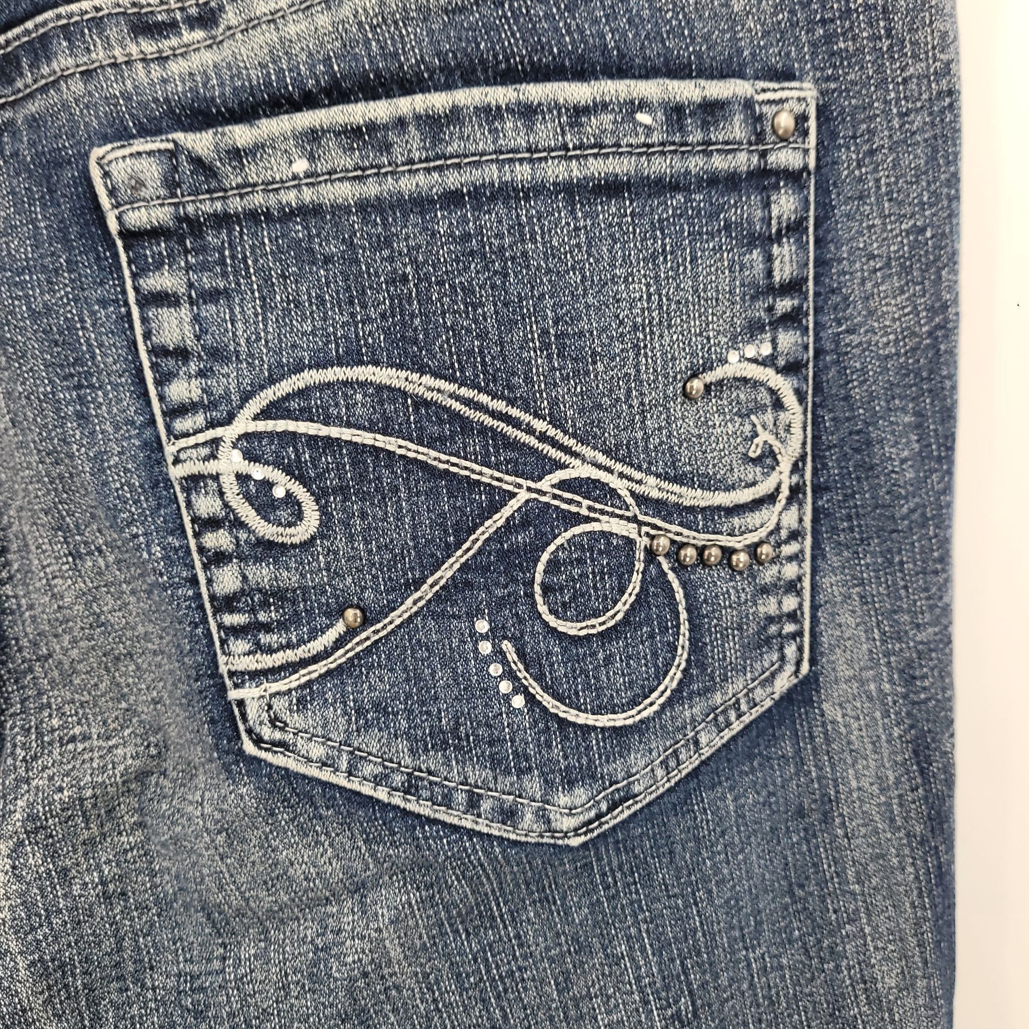 Other Ethyl Classic Womens Stretch Denim Jeans Sz 14 Mid-Rise Slim Size 36" / US 14 / IT 50 - 10 Thumbnail