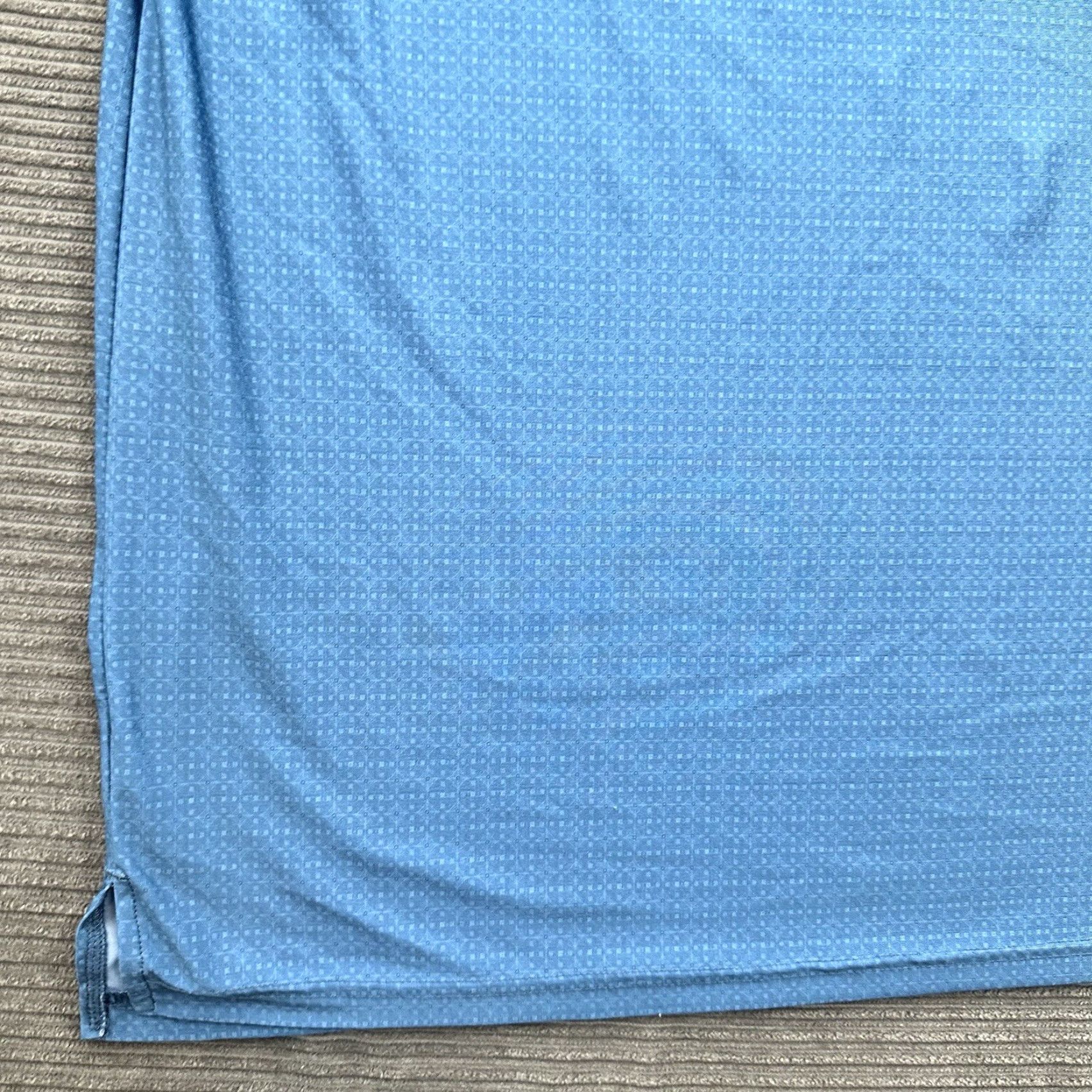 Vintage Hickey Freeman Polo Shirt Men L Blue Geometric Print Golf Outdoors Shirt Polo L Blue Geometric Print Golf Outdoors Mens Size US L / EU 52-54 / 3 - 7 Thumbnail