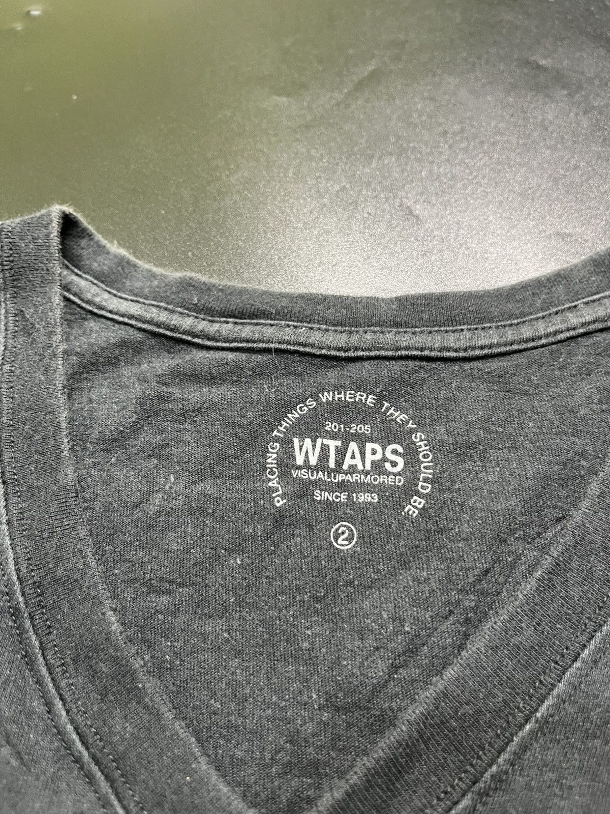 Hysteric Glamour × Japanese Brand × Wtaps Japanese Wtaps Pocket black tees Size US M / EU 48-50 / 2 - 8 Thumbnail