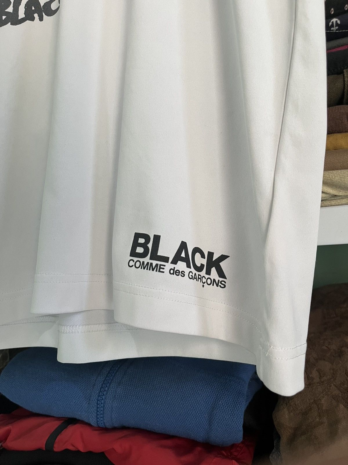 Comme des Garcons Black Comme Des Garcons Logo Tee Size S / US 4 / IT 40 - 3 Thumbnail