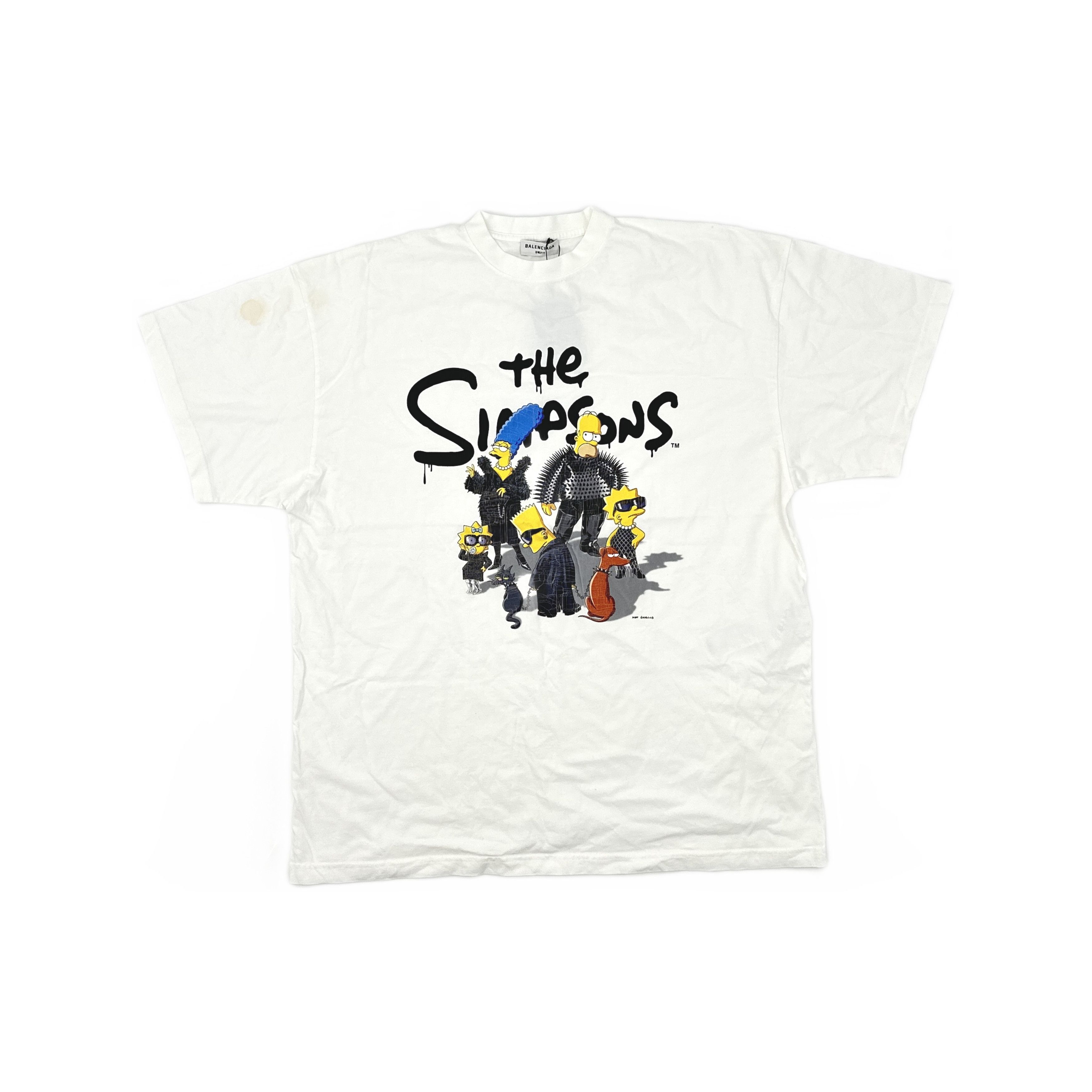 Balenciaga Balenciaga The Simpsons Graphic T-Shirt Size L Size US L / EU 52-54 / 3 - 1 Thumbnail