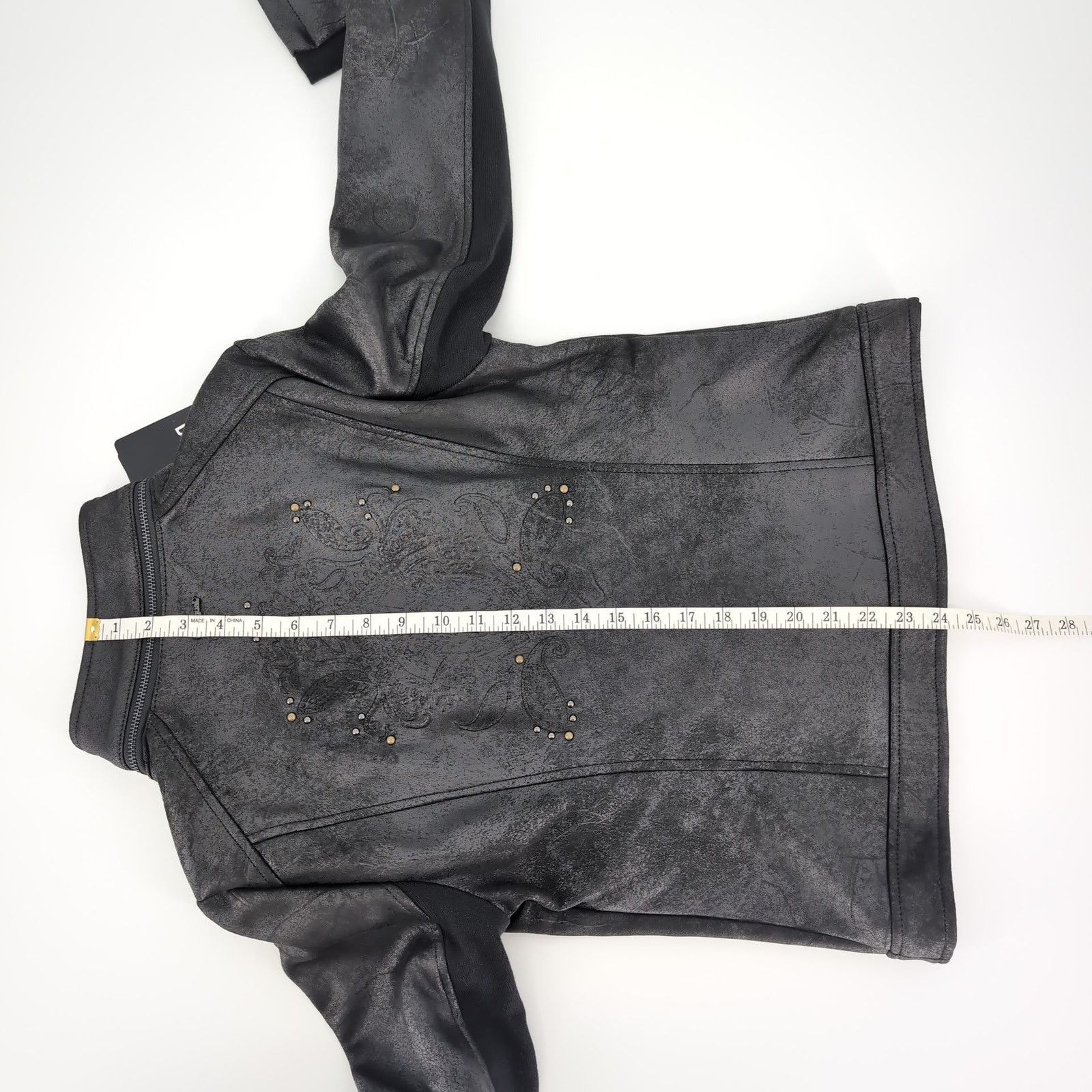 Desigual Desigual Millet NWT Black Zipper Motorcycle Jacket US Size 6 Size S / US 4 / IT 40 - 10 Thumbnail