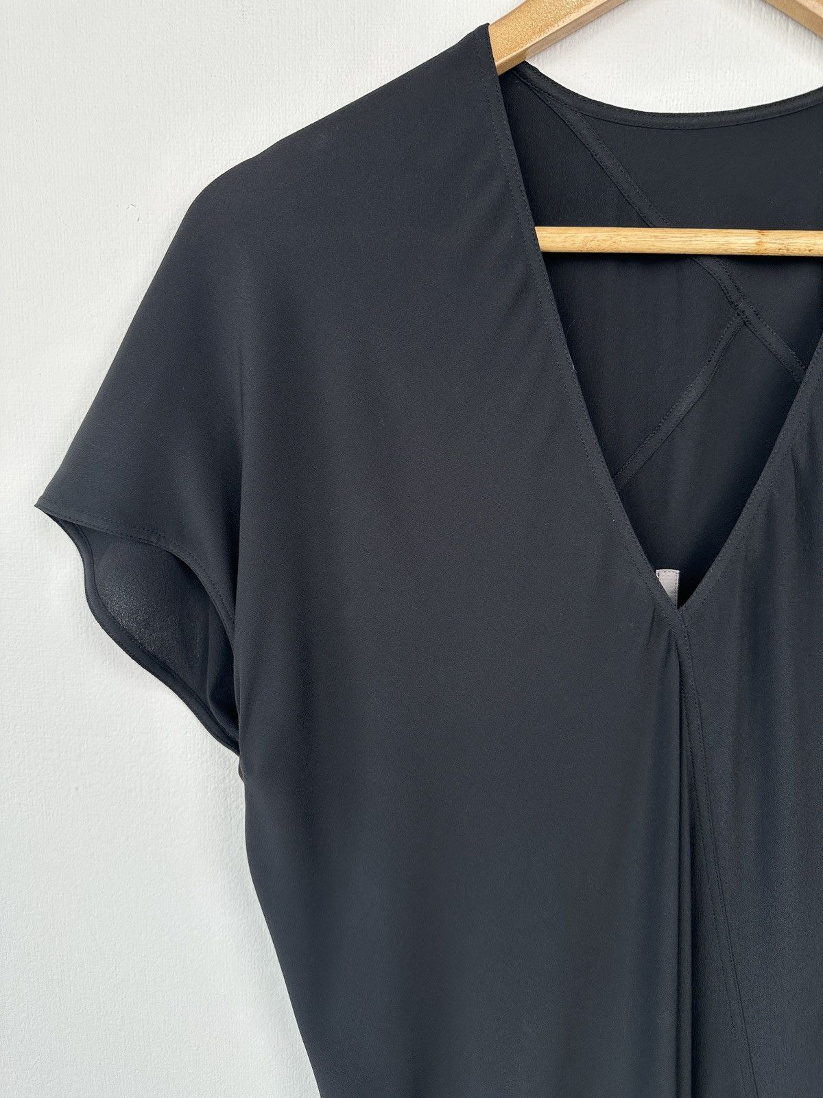Rick Owens RICK OWENS S/S 20 Tecuatl V-Neck Cap Sleeve Silk Dress Size XS / US 0-2 / IT 36-38 - 6 Thumbnail