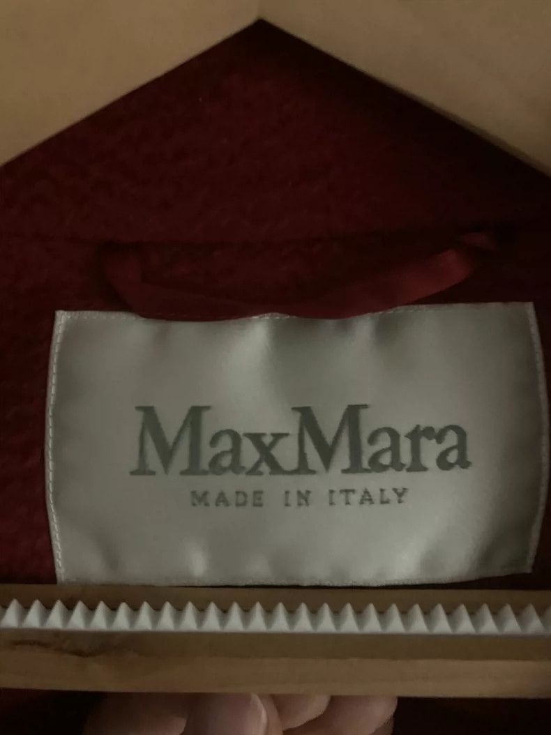 Max Mara Max Mara Classic Red Manuel Coat Size M / US 6-8 / IT 42-44 - 3 Thumbnail
