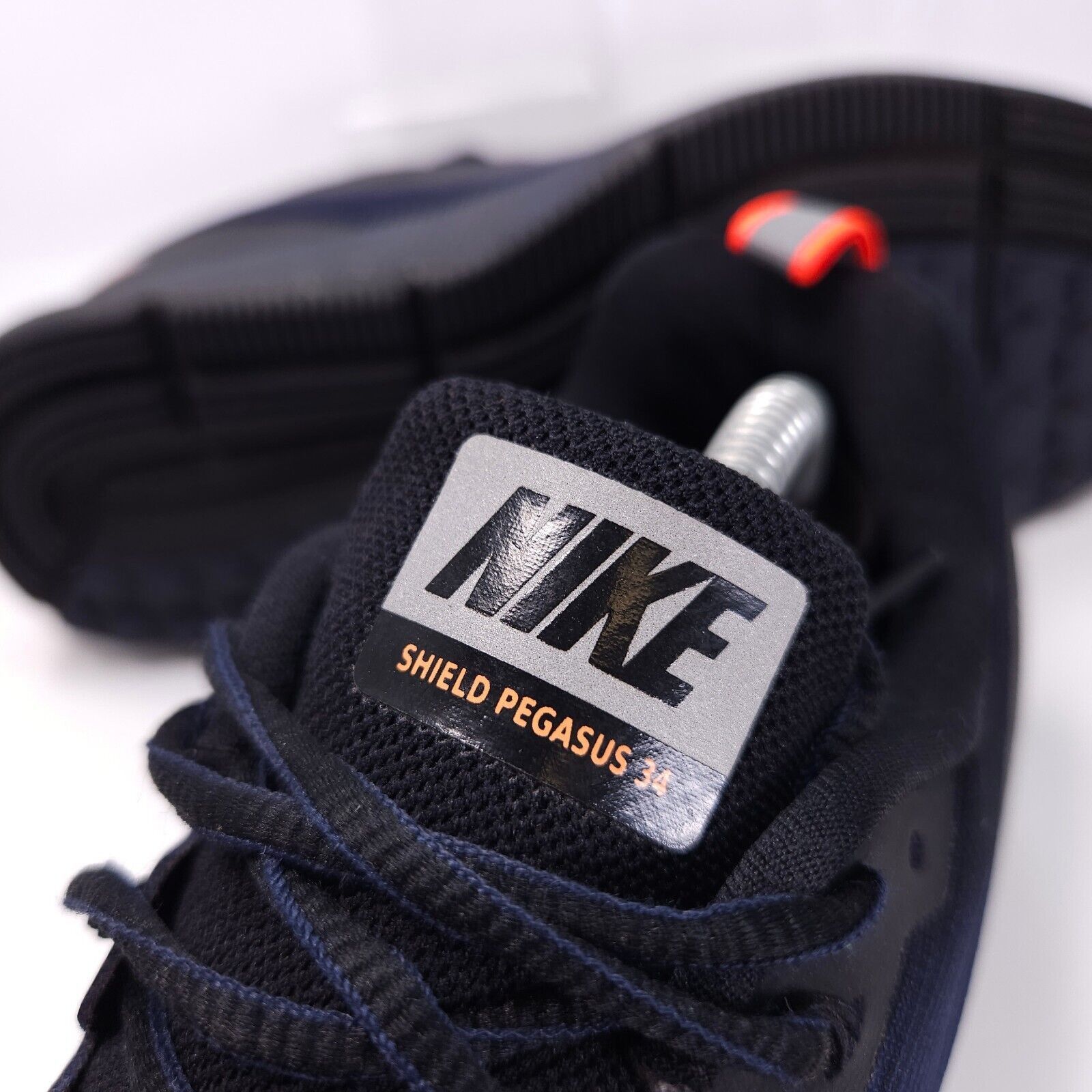 Nike Nike Air Shield Pegasus 34 Shoe Men Size 10 907327-001 Black Size US 10 / EU 43 - 8 Thumbnail