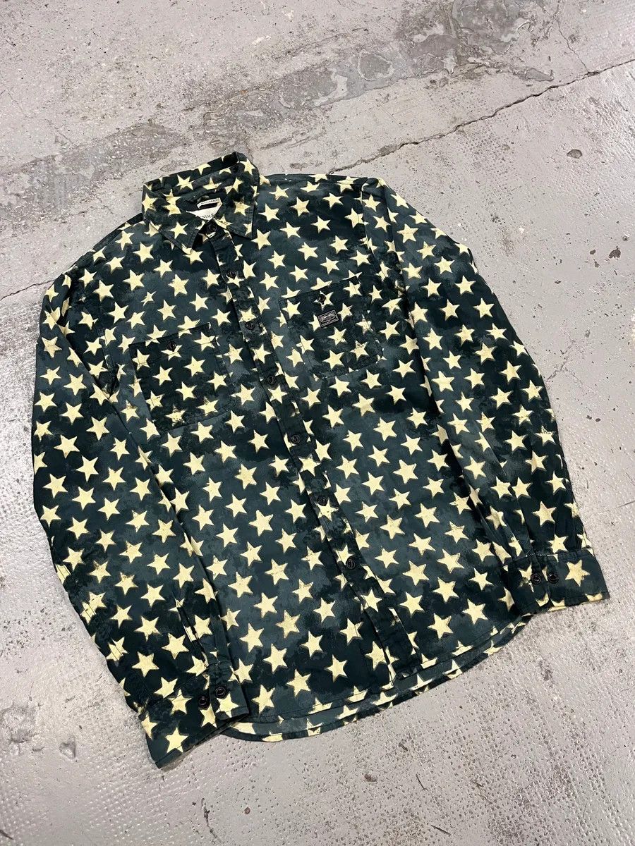 Polo Ralph Lauren 2010s Ralph Lauren Bue Star Print Shirt Size US M / EU 48-50 / 2 - 4 Thumbnail