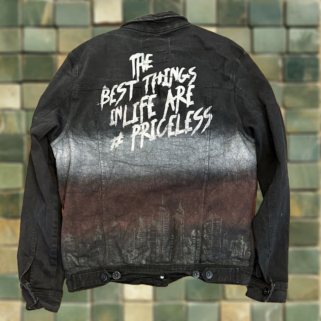 Denime Black Pike Denim Jacket - A Timeless Classic Size US L / EU 52-54 / 3 - 1 Thumbnail