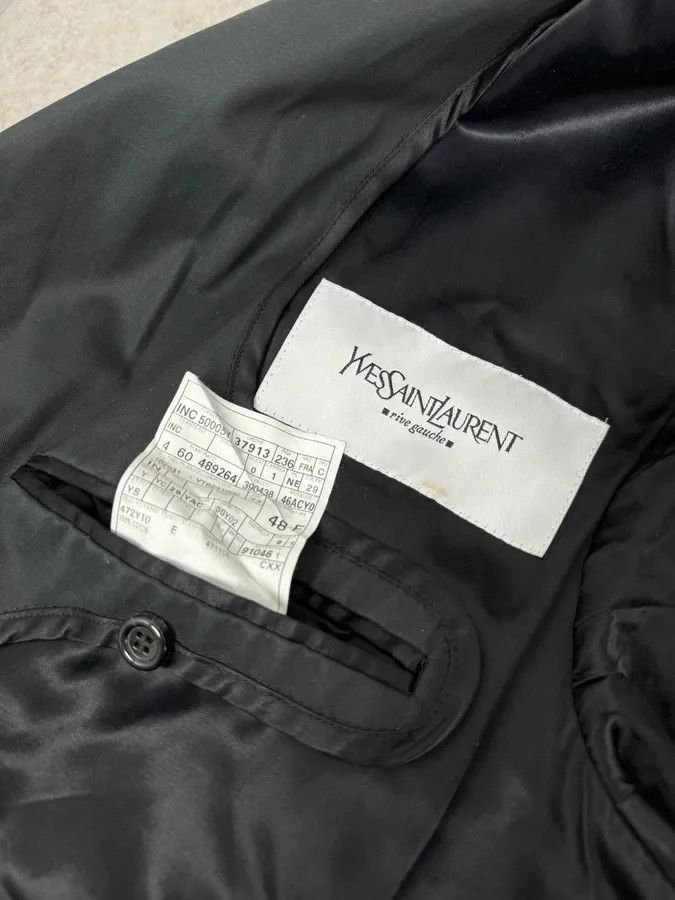 Yves Saint Laurent AW2005 Yves Saint Laurent Black Premium Classy Trench Coat Size US M / EU 48-50 / 2 - 10 Thumbnail