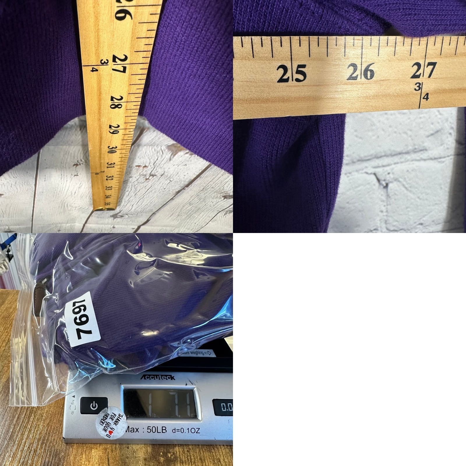 Polo Ralph Lauren Polo Ralph Lauren Mens 2XL Purple Mock Neck Zipper Pullover Cotton Sweater Green Pony Logo Button Zipper Short Sleeve? Size US XXL / EU 58 / 5 - 8 Thumbnail