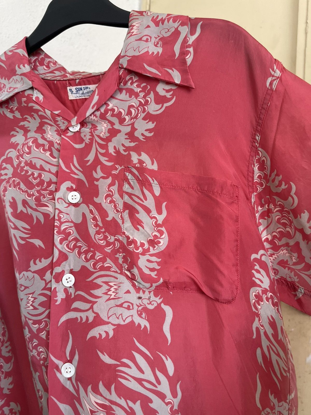 Sun Surf Sun Surf Dragon Floral Rayon Button Shirt Toyo Enterprise Size US S / EU 44-46 / 1 - 6 Thumbnail