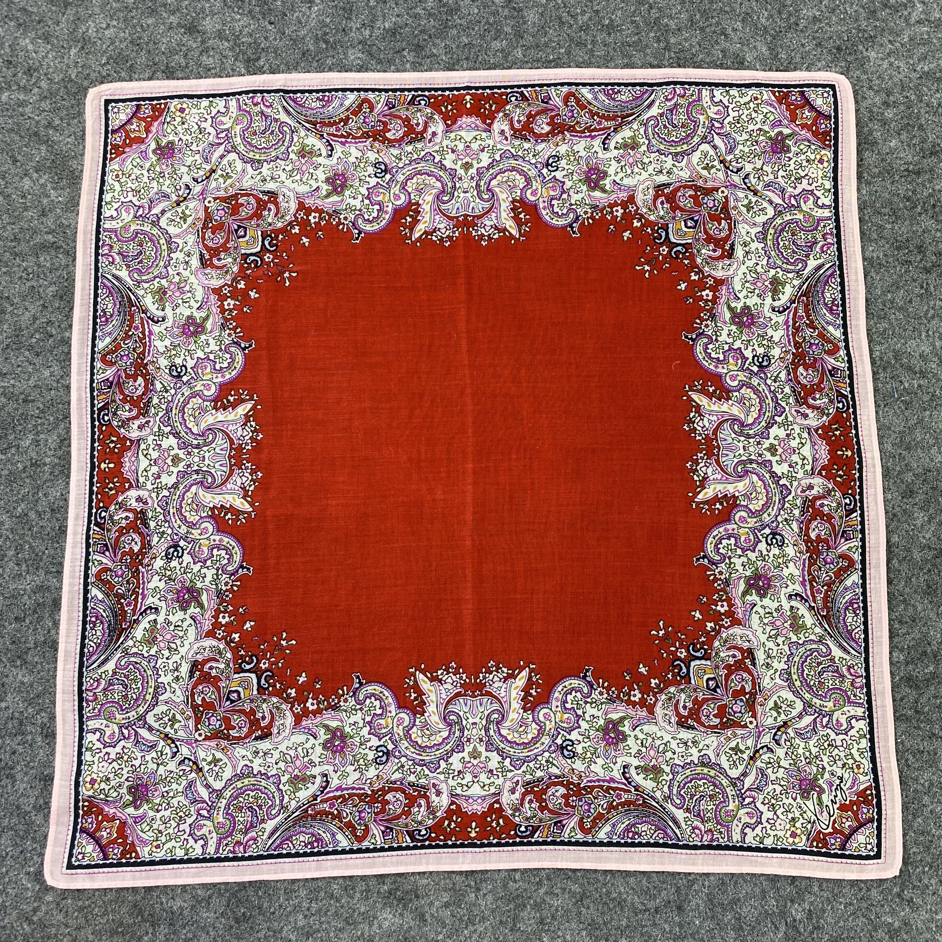Kenzo Kenzo Handkerchief / Bandana / Neckerchief-B744 Size ONE SIZE - 3 Thumbnail