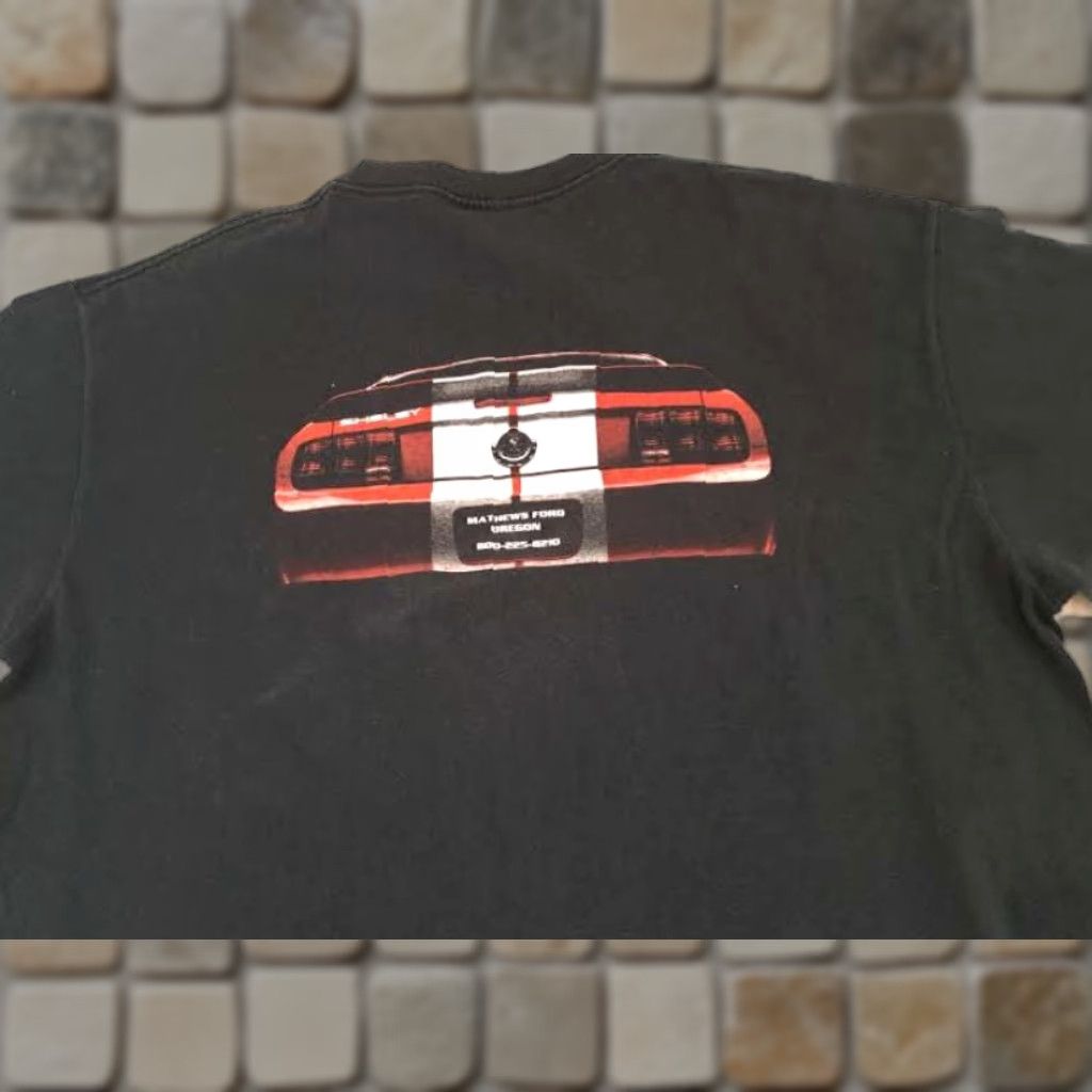 Ford VINTAGE UAW Mathews Ford Oregon Ford Shelby T-Shirt XL Black USA made Size US XL / EU 56 / 4 - 1 Thumbnail