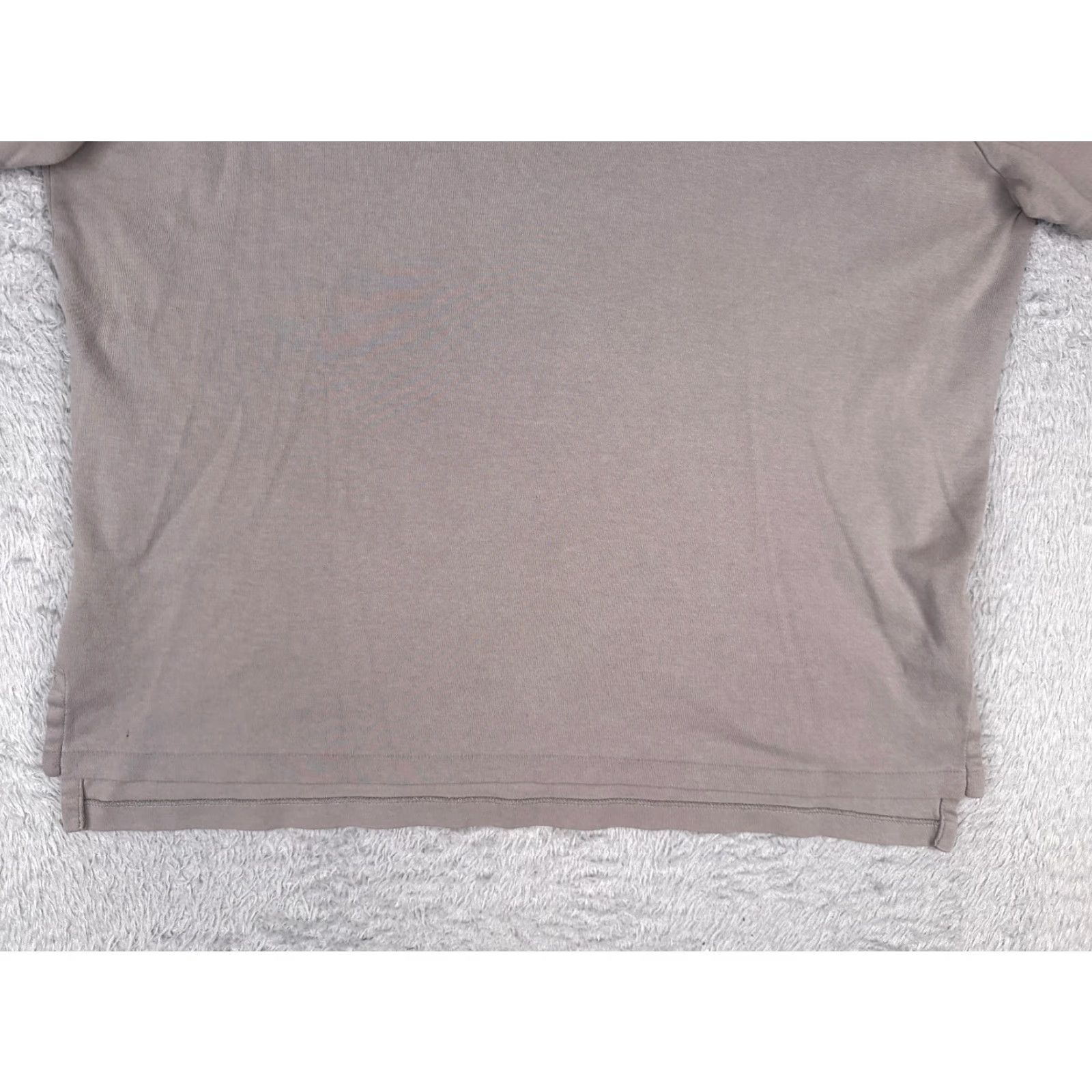 Ralph Lauren VINTAGE Ralph Lauren Polo Shirt Men Large Gray 100% Cotton Custom Fit Short Sleeve 40 Chest Logo Embroidered Size US L / EU 52-54 / 3 - 5 Thumbnail