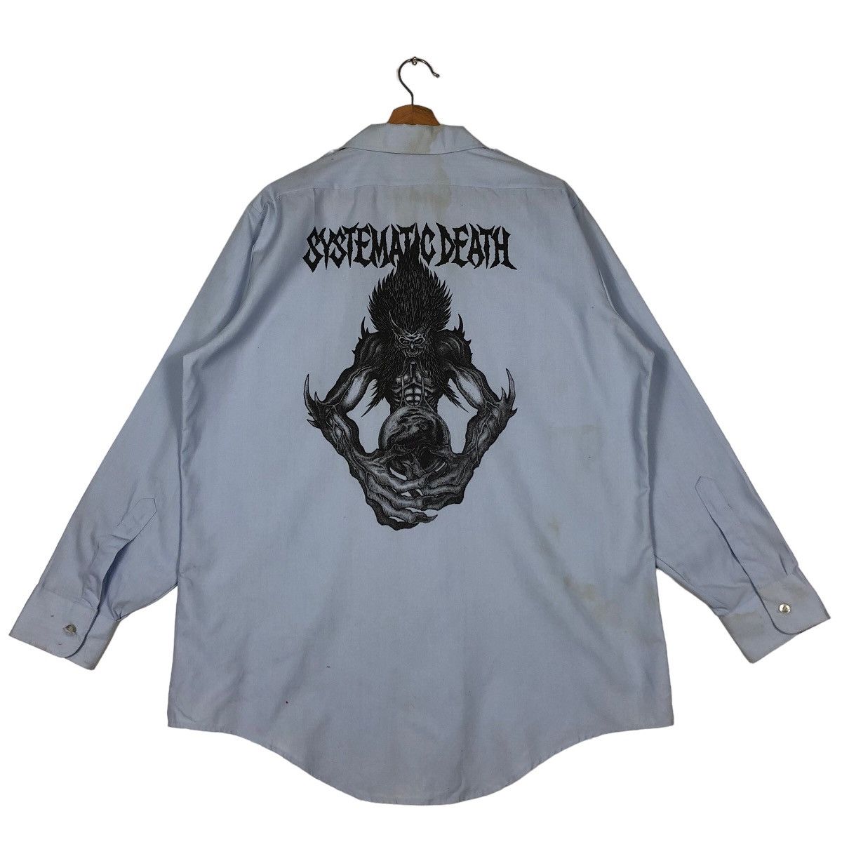 Vintage 🔥90’s Vintage Work Jacket Conqueror USA Big Logo Punk Size US M / EU 48-50 / 2 - 1 Thumbnail