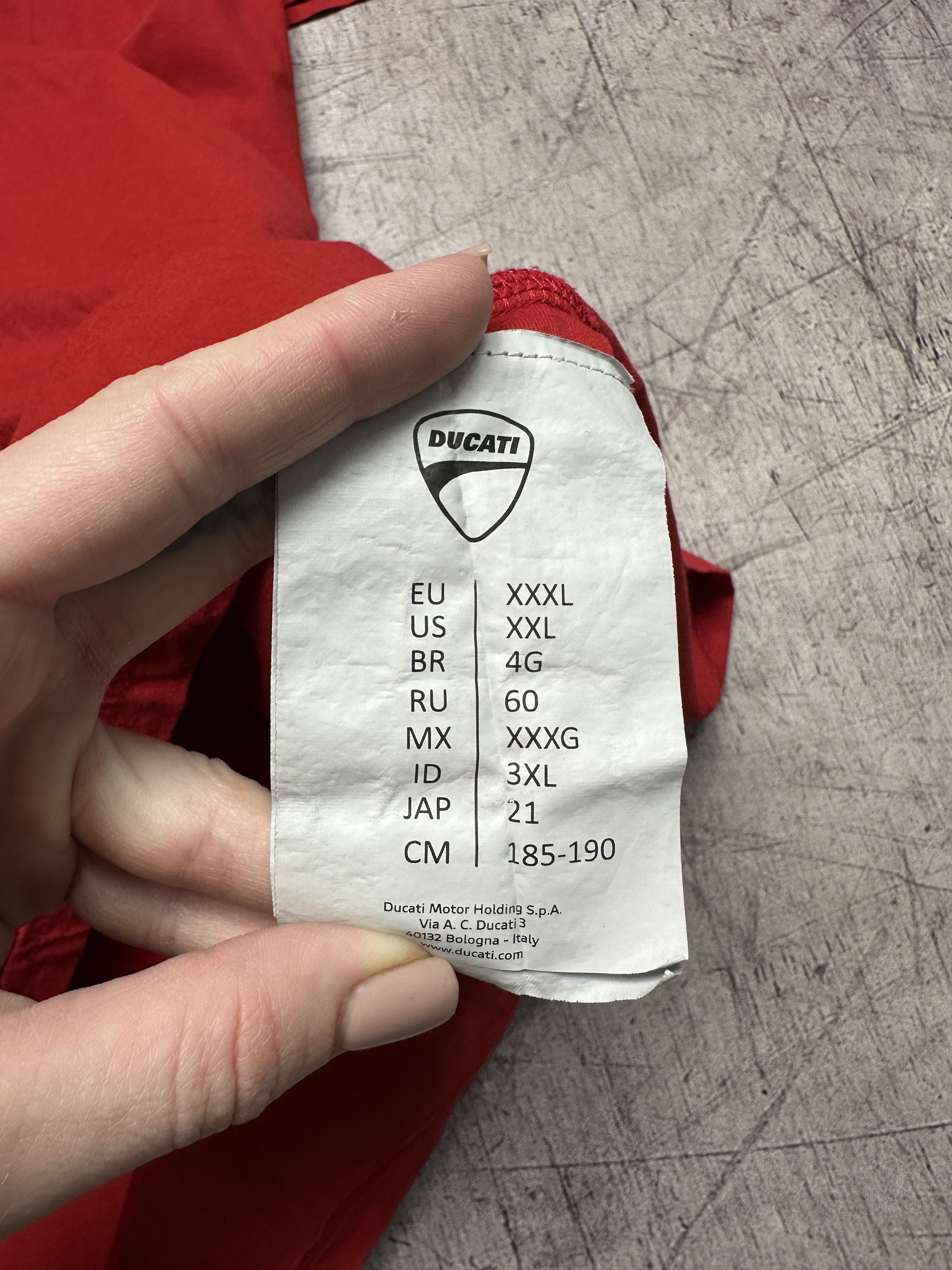 Ducati Ducati Mens T-Shirt Size 3XL Size US XXL / EU 58 / 5 - 5 Thumbnail