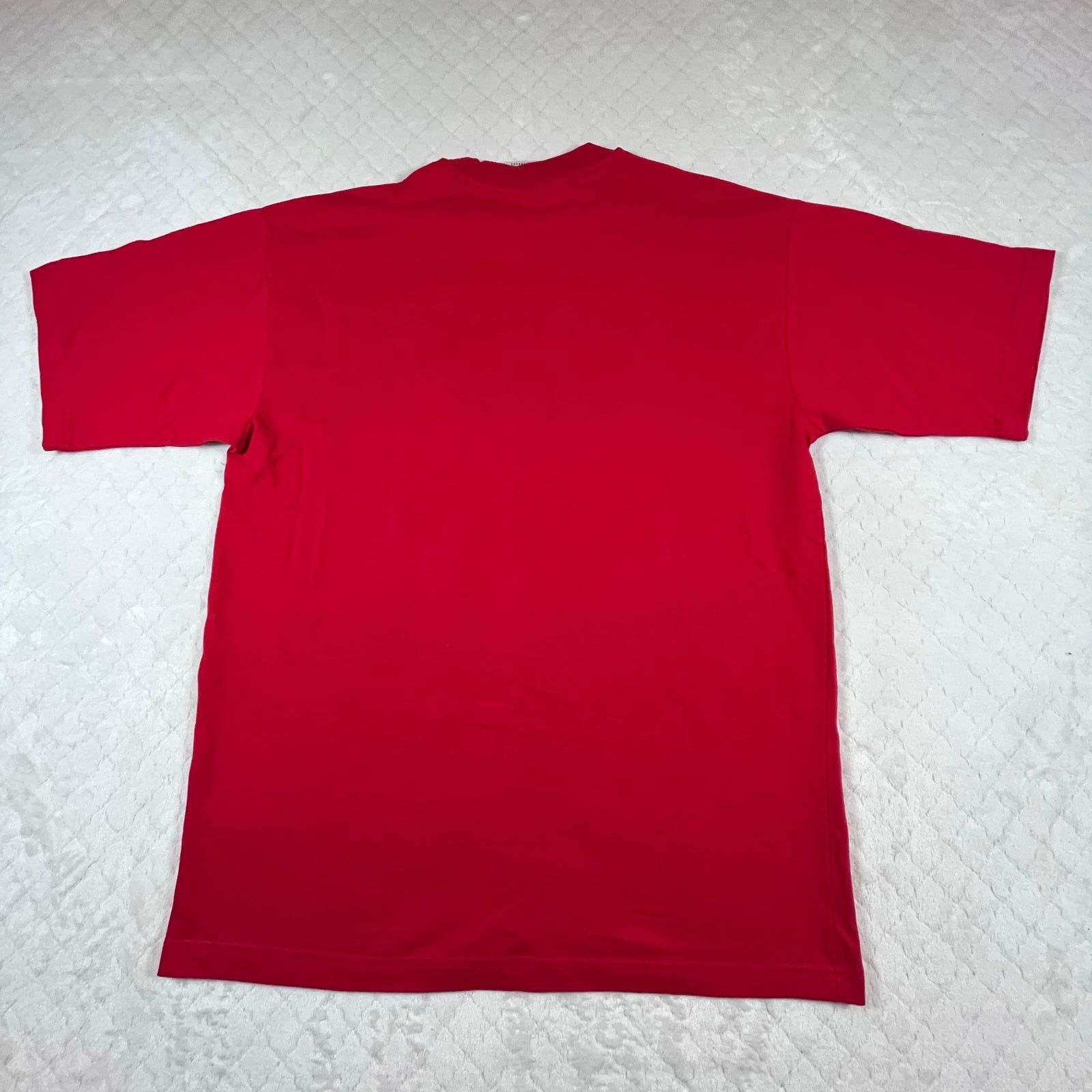 Other Jamaican Tees “No Problem Mon!” Embroidered Red T-Shirt Size US L / EU 52-54 / 3 - 3 Thumbnail