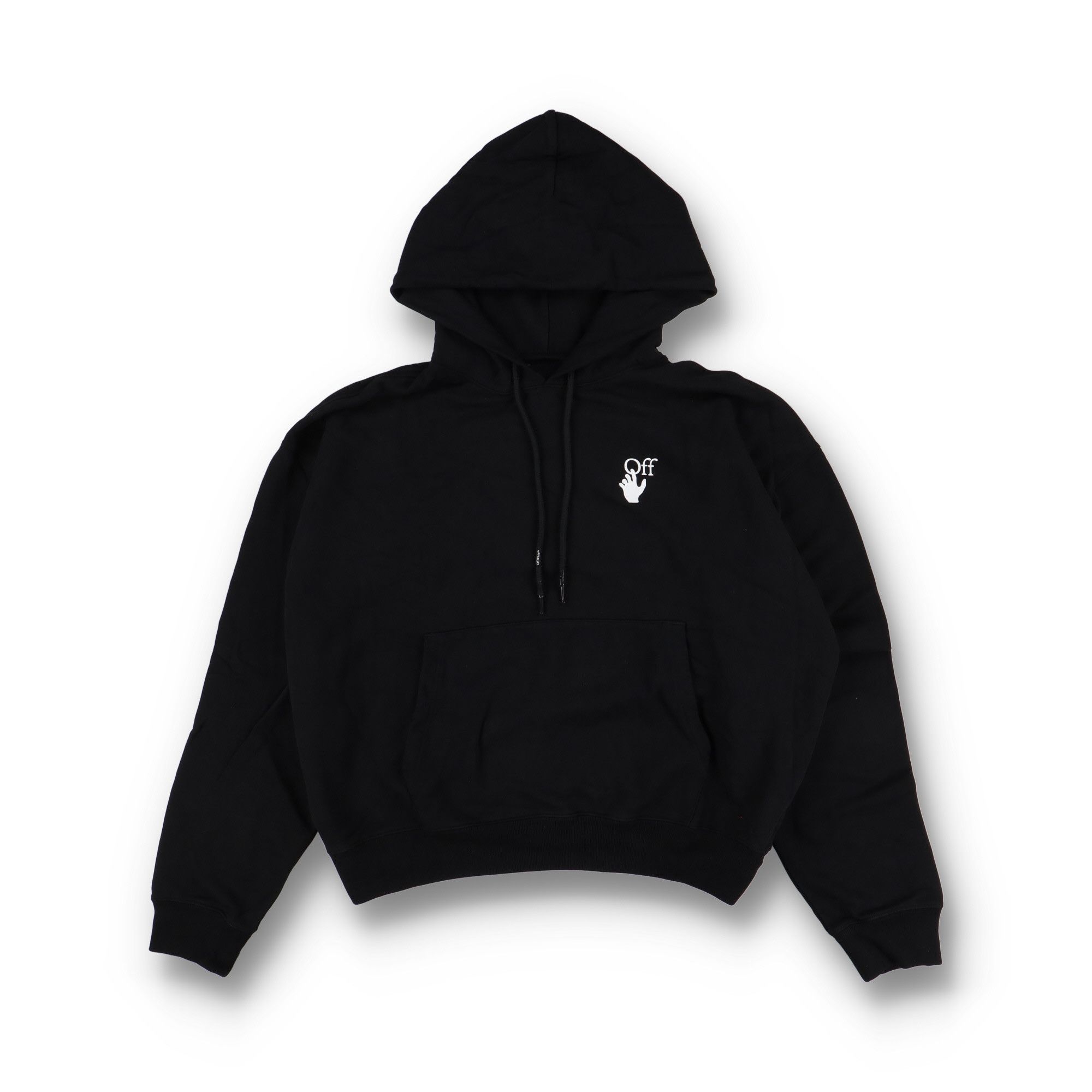 Off-White Black Cut Here Arrows Oversized Hoodie Size US XXL / EU 58 / 5 - 6 Thumbnail