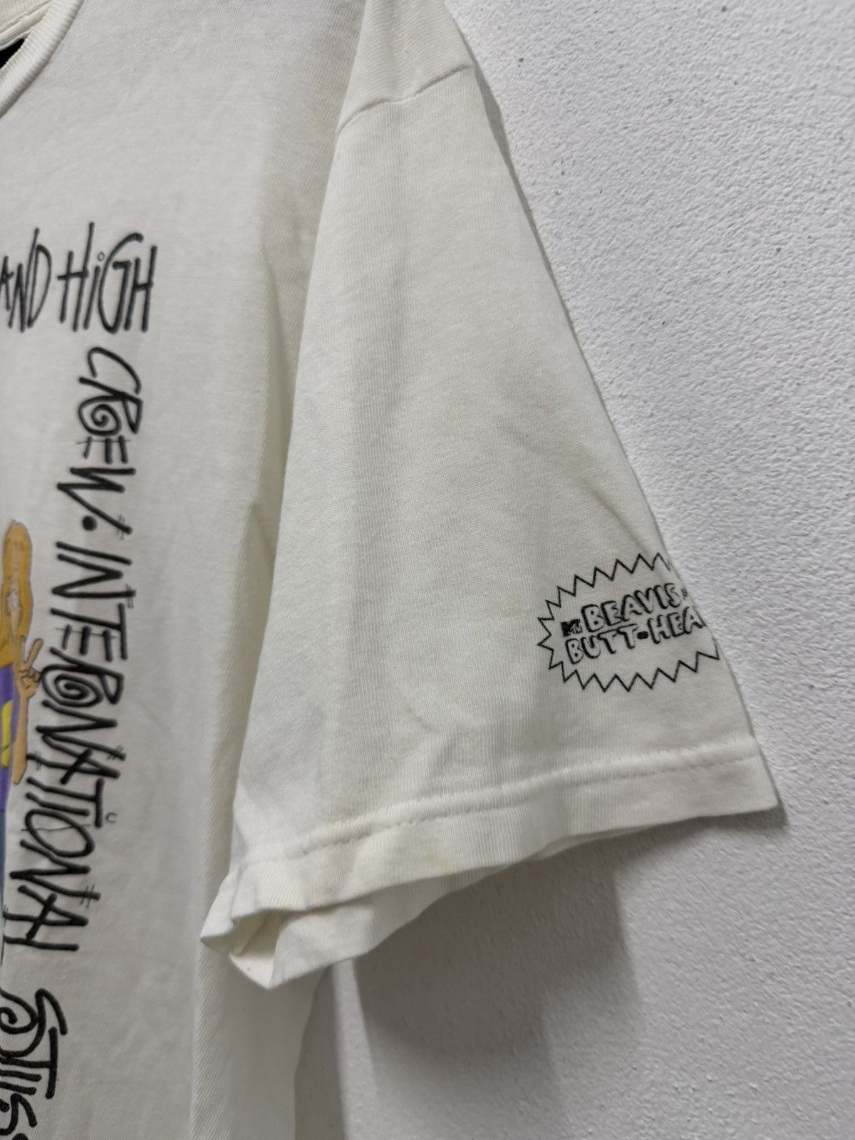 Stussy Vintage stussy beavis and butt-head shirt Size US M / EU 48-50 / 2 - 6 Thumbnail