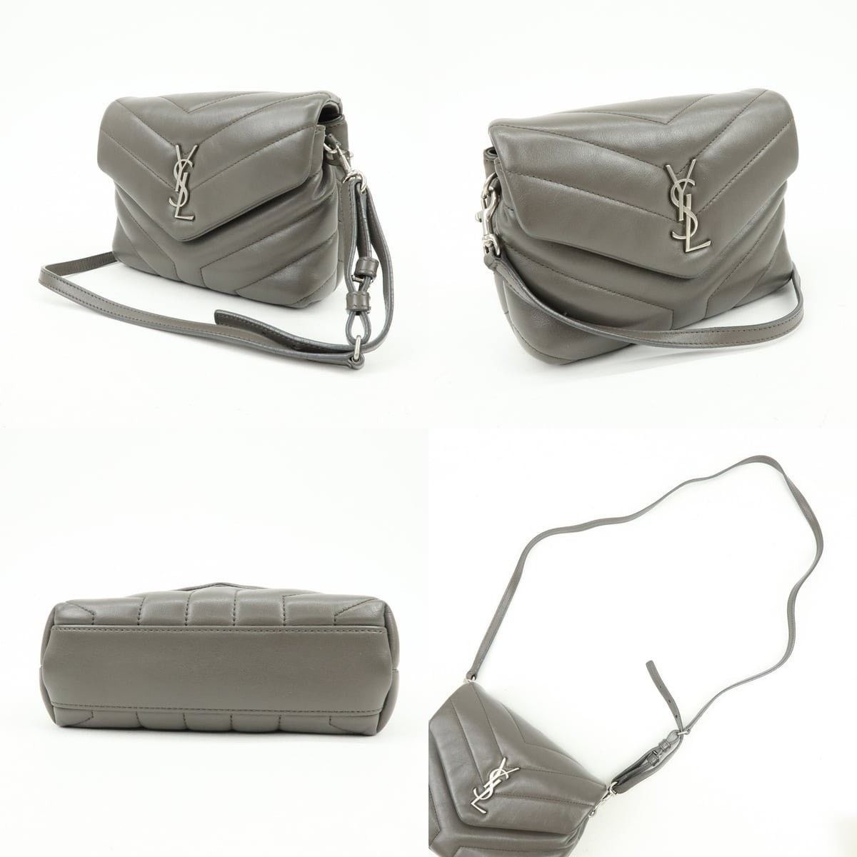 Saint Laurent Paris Saint Laurent Loulou Puffer Crossbody Lambskin Bag Size ONE SIZE - 3 Thumbnail