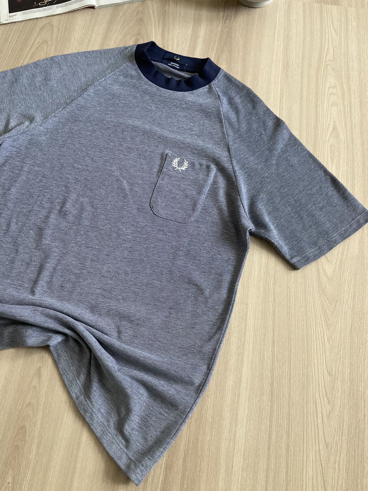 Fred Perry Vintage Fred Perry Reissues Two Tone T-shirt Size US M / EU 48-50 / 2 - 2 Thumbnail