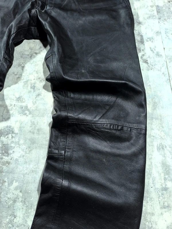 Leather Highway1 Biker Rockstar Moto Leather Pants Size US 41 - 8 Thumbnail