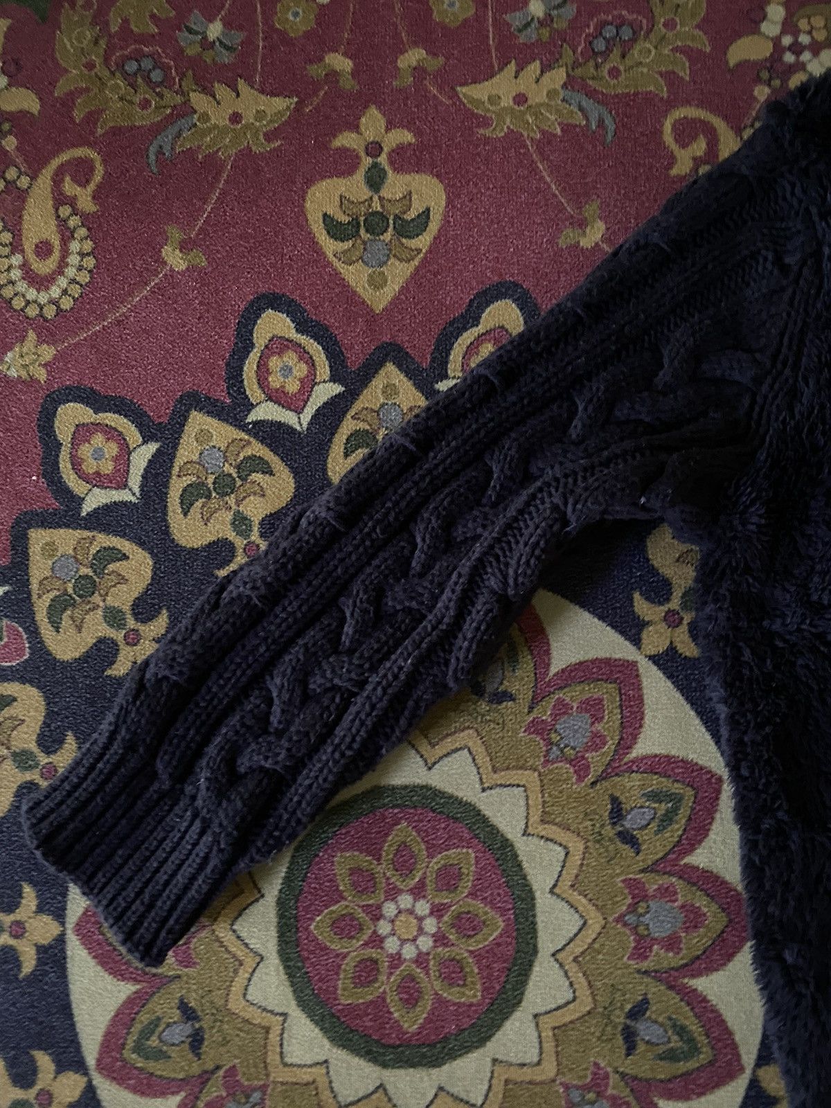 Japanese Brand Uniqlo X Undercover Kids Fleece Turtleneck Knitted Sweater Size US XS / EU 42 / 0 - 4 Thumbnail